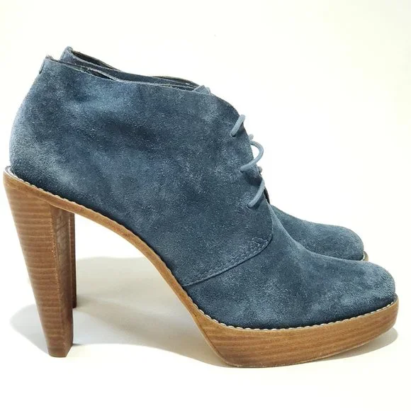 Cole Haan NikeAir Suede Boots Size 9B - Picture 1 of 7